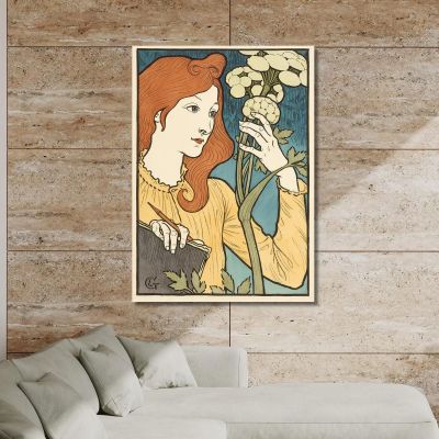 Hall Of The Hundred Eugène Grasset egs26 canvas print 