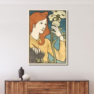 Hall Of The Hundred Eugène Grasset egs26 canvas print 