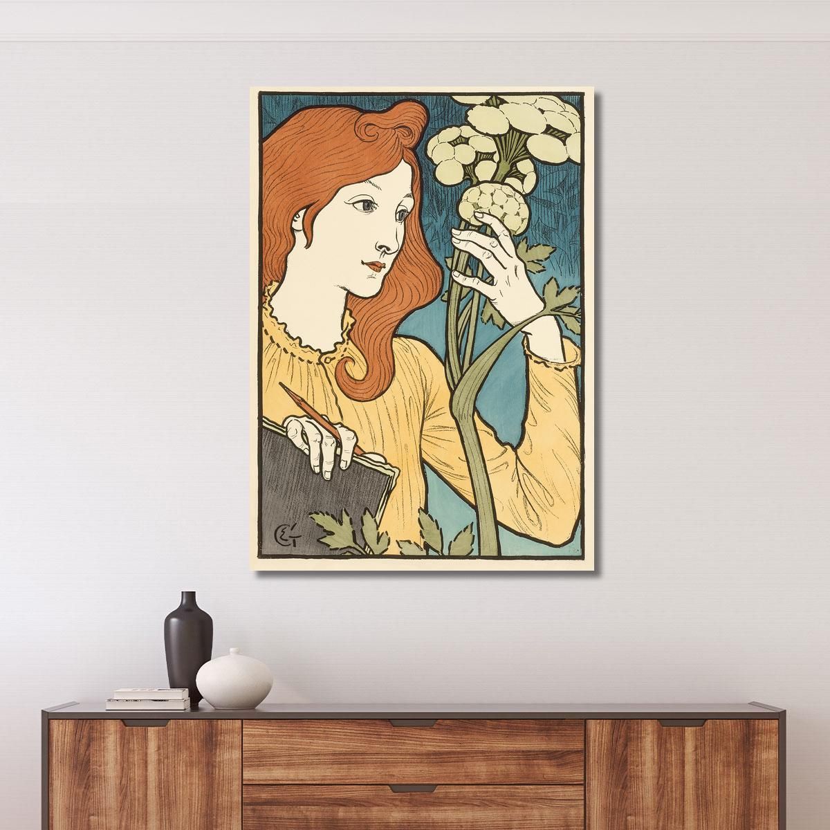 Hall Of The Hundred Eugène Grasset egs26 canvas print 