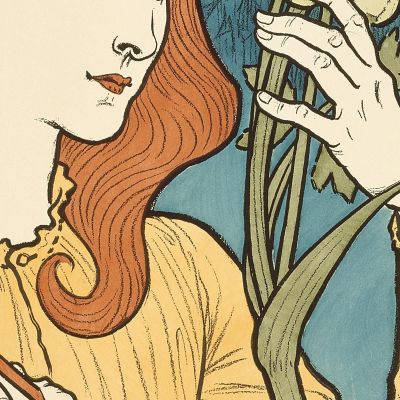 Hall Of The Hundred Eugène Grasset egs26 canvas print