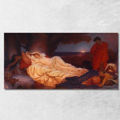 Cymon And Iphigenia Frederic Leighton flg14 canvas print 