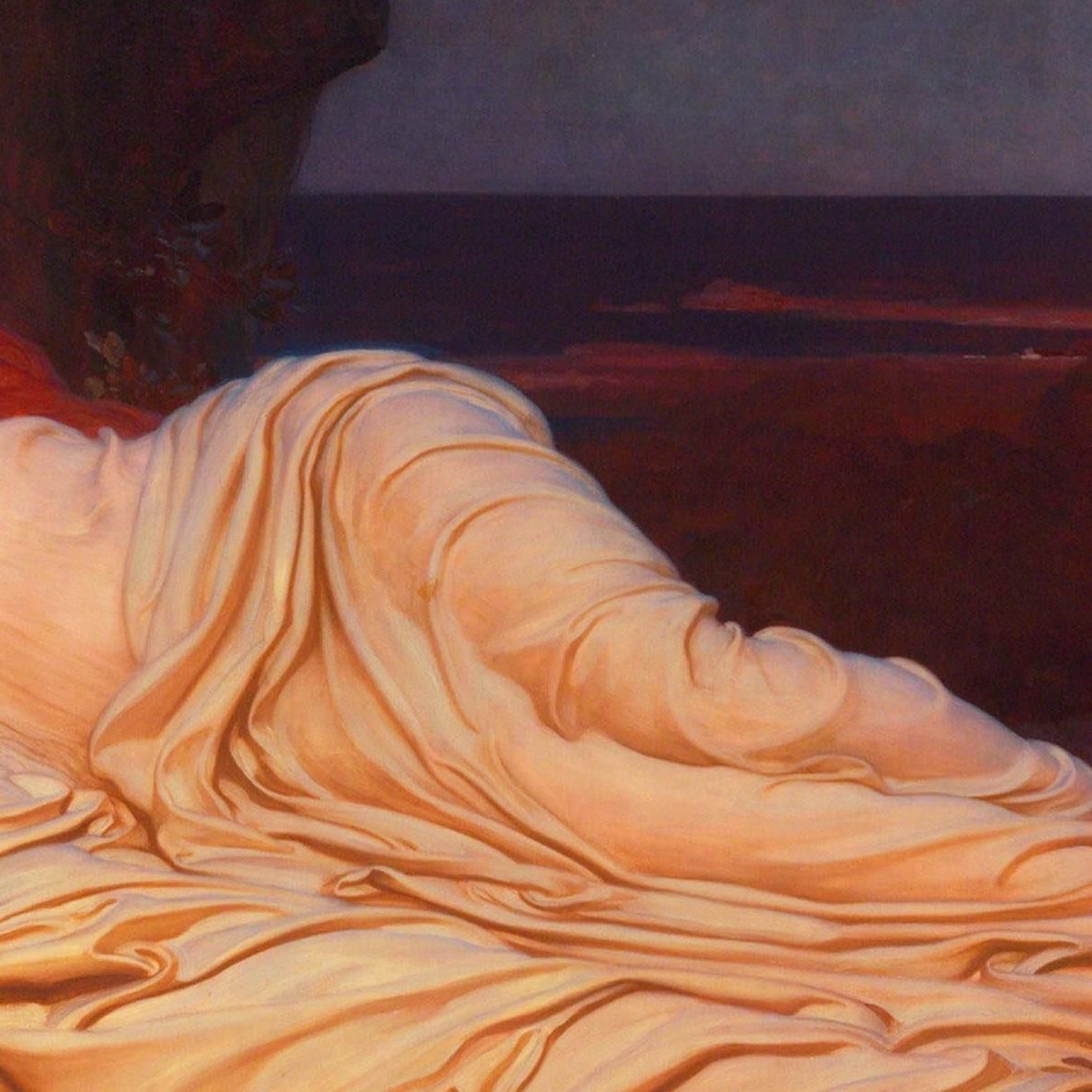 Cymon And Iphigenia Frederic Leighton flg14 canvas print