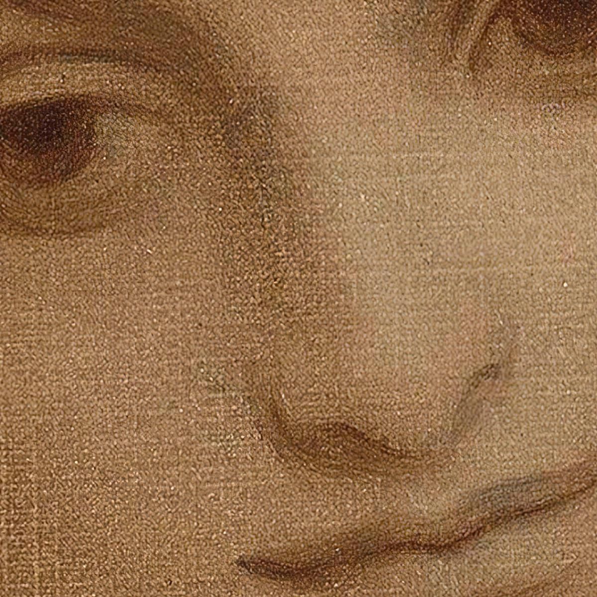 Study Of A Girl'S Head Wreathed In Laurel Frederic Leighton flg55 canvas print