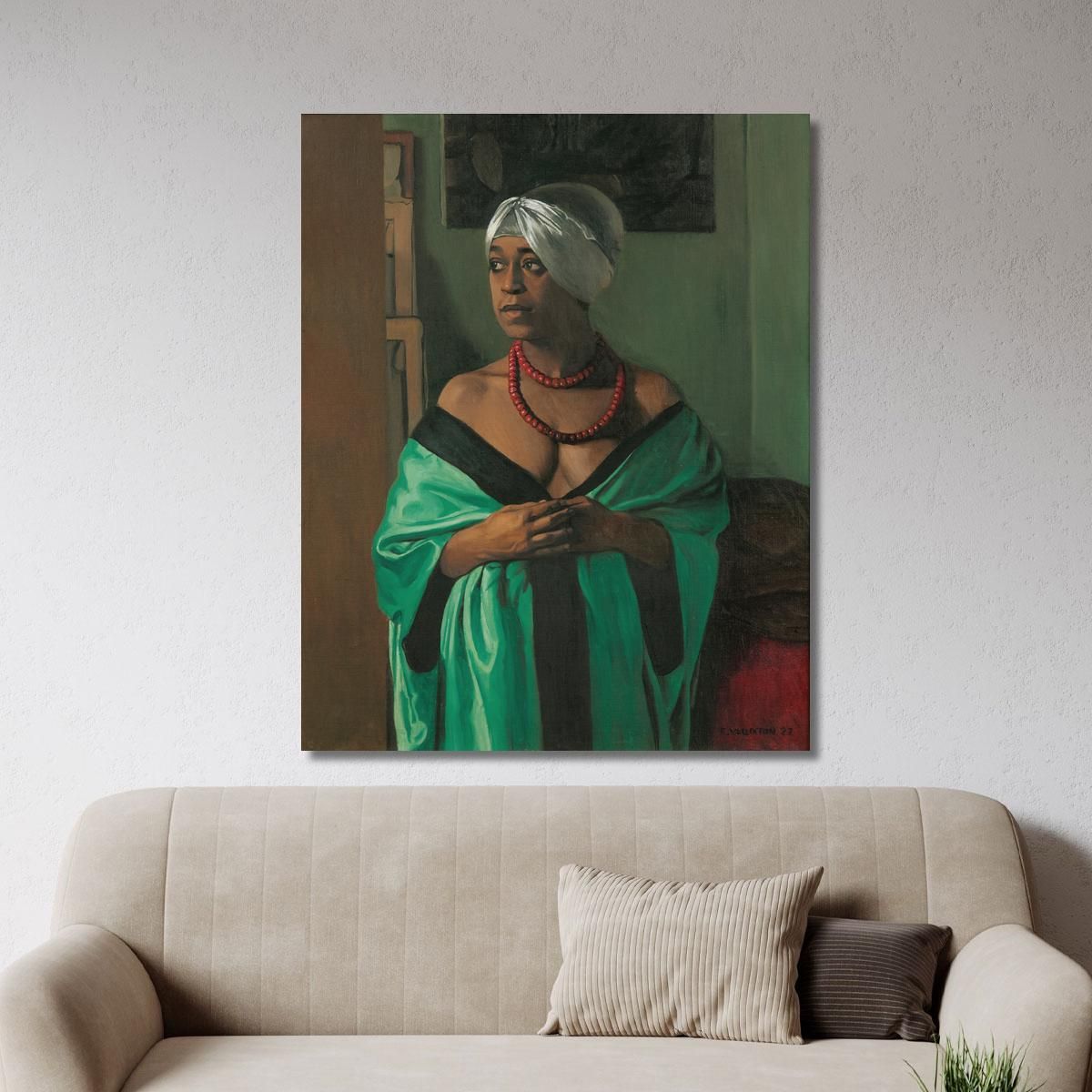 Aisha Félix Vallotton fvl4 canvas print 