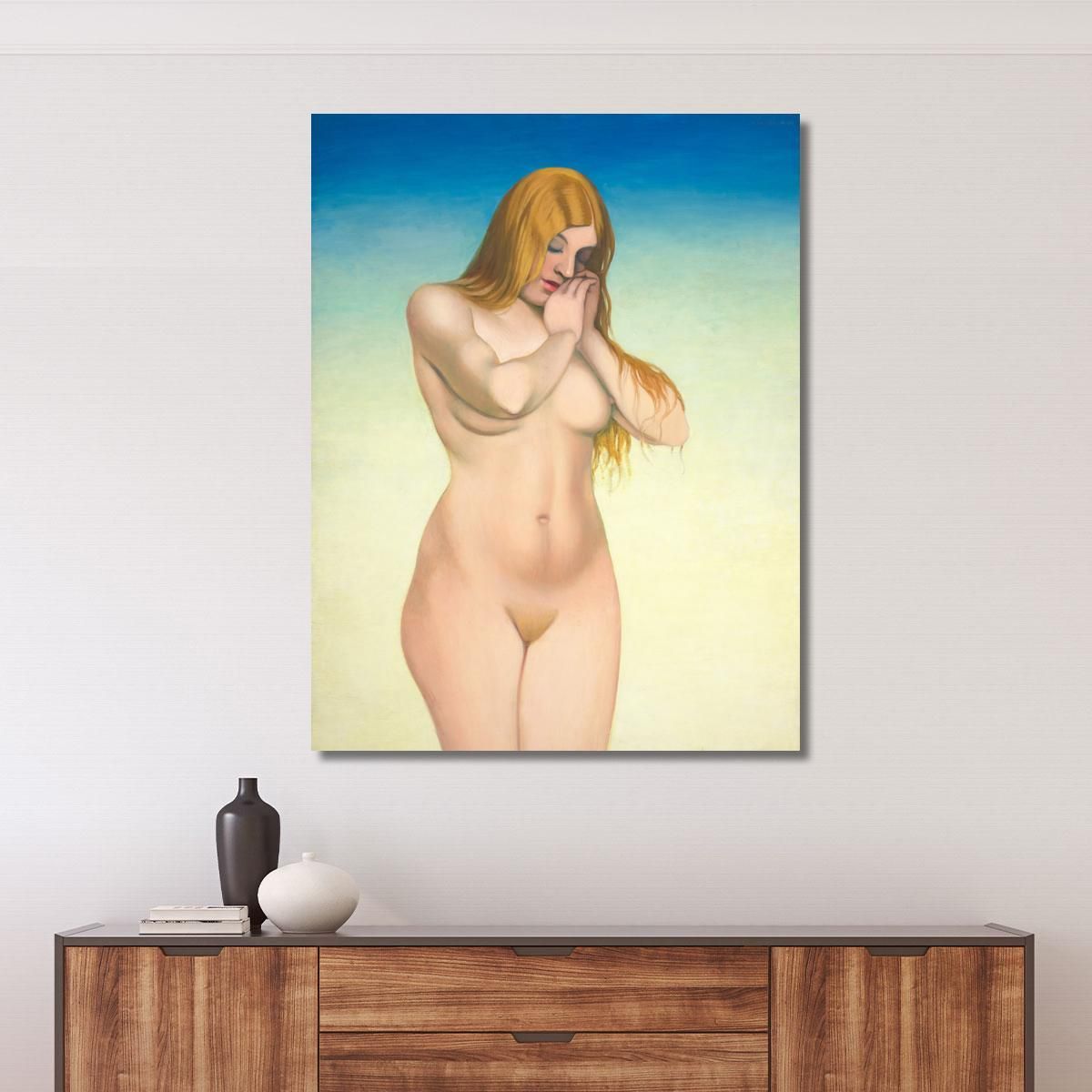 Blonde Nude Félix Vallotton fvl7 canvas print 
