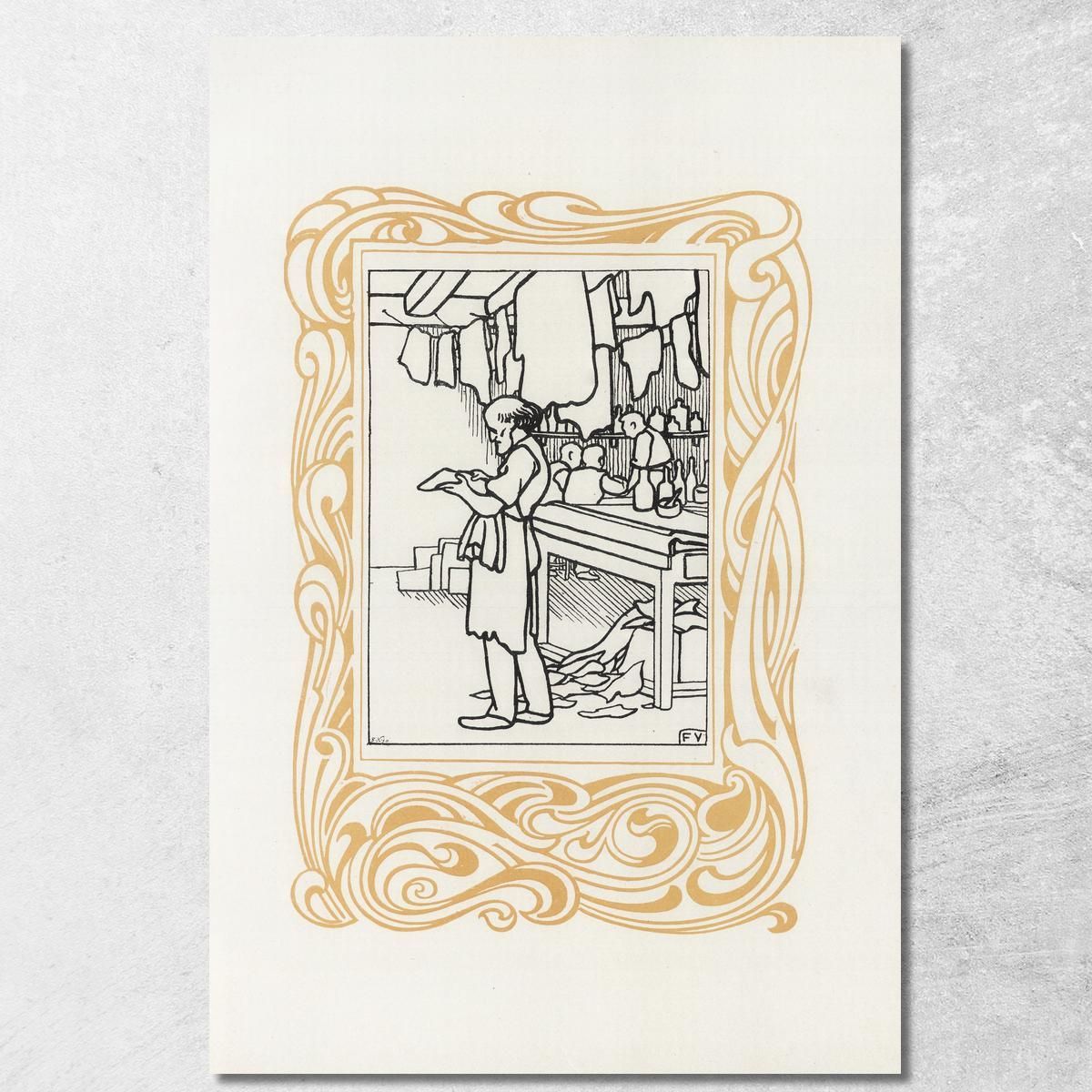 Leather Goods Félix Vallotton fvl23 canvas print Leather Goods Félix Vallotton fvl23 canvas print