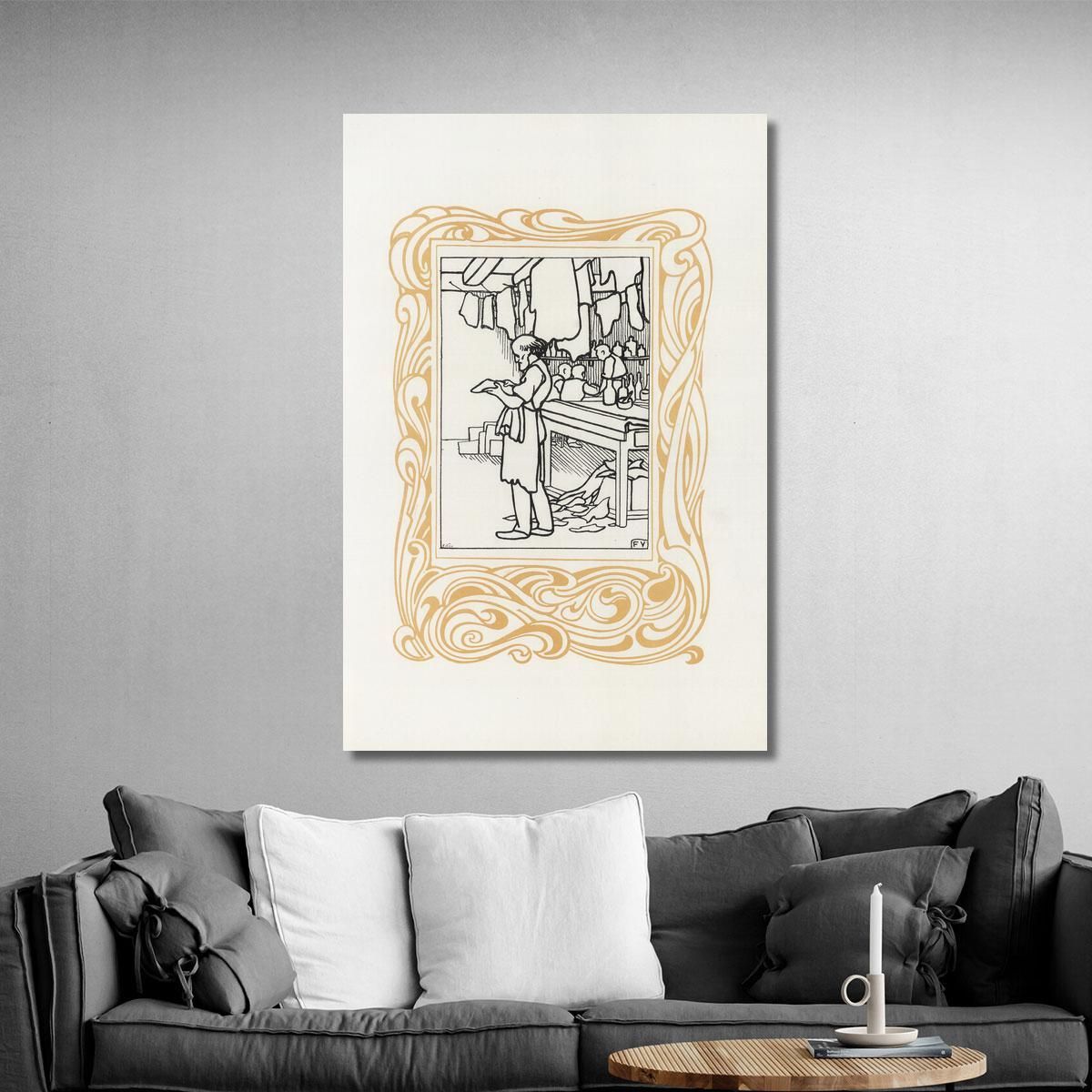 Leather Goods Félix Vallotton fvl23 canvas print