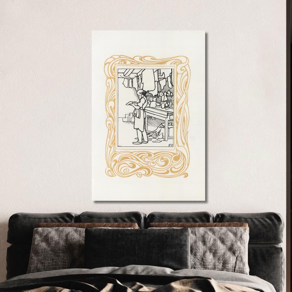 Leather Goods Félix Vallotton fvl23 canvas print