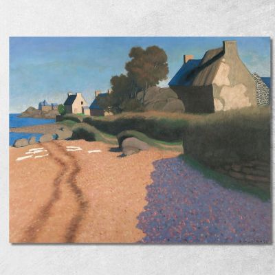 Landscape At Loguivy Félix Vallotton fvl26 canvas print 