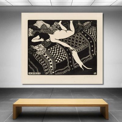 Laziness Félix Vallotton fvl29 canvas print 