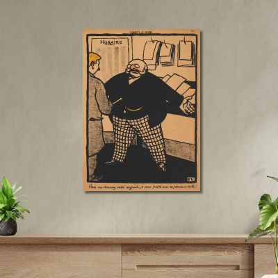 Crimes And Punishments You Give Me Your Money Félix Vallotton fvl81 canvas print 