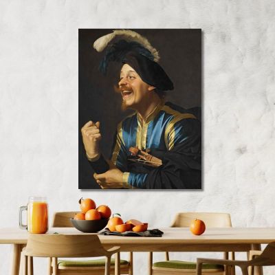 A Laughing Violinist Gerard van Honthorst gvh2 canvas print 