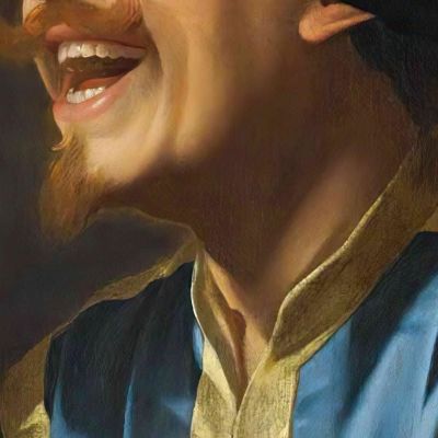 A Laughing Violinist Gerard van Honthorst gvh2 canvas print