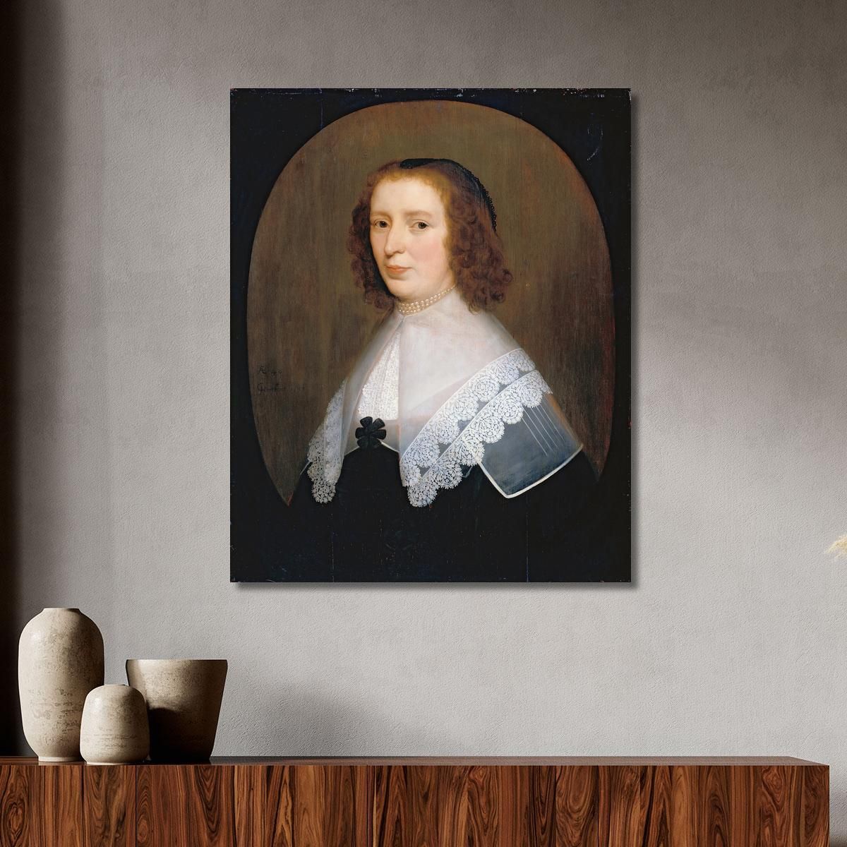 Anna Van Den Corput Gerard van Honthorst gvh11 canvas print 