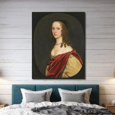 Portrait Of A Lady Gerard van Honthorst gvh29 canvas print 