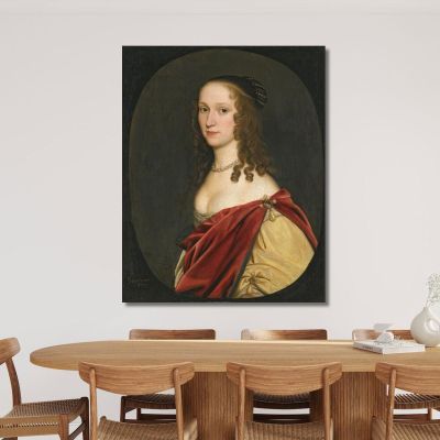 Portrait Of A Lady Gerard van Honthorst gvh29 canvas print 