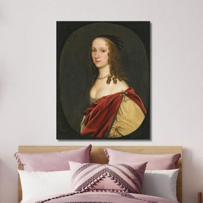 Portrait Of A Lady Gerard van Honthorst gvh29 canvas print 