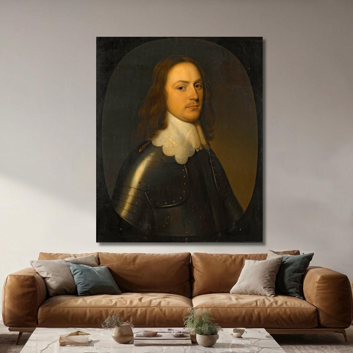 Portrait Of An Officer Gerard van Honthorst gvh33 canvas print 