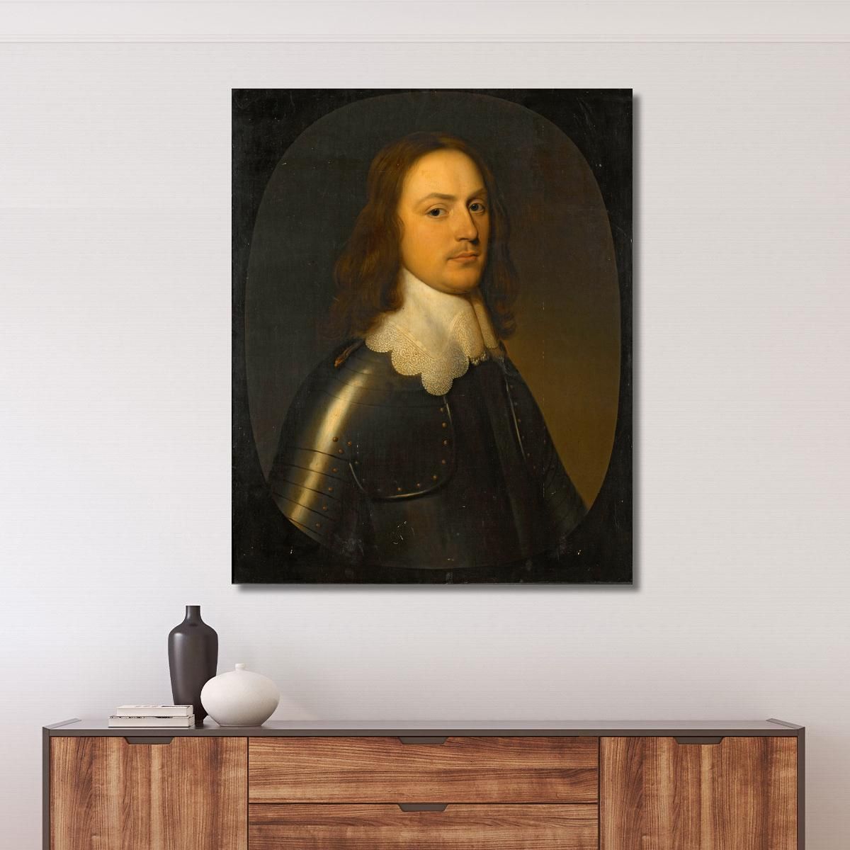 Portrait Of An Officer Gerard van Honthorst gvh33 canvas print 