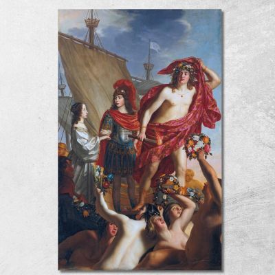 The Debarkation Of Mary Stuart Greeted By Willem Ii Gerard van Honthorst gvh47 canvas print 