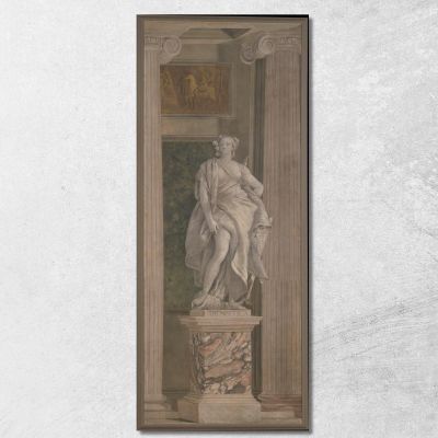 Allegorical Figure Representing Arithmetic Giovanni Battista Tiepolo gbt4 canvas print 