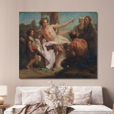 Apollo And Marsyas Giovanni Battista Tiepolo gbt10 canvas print 