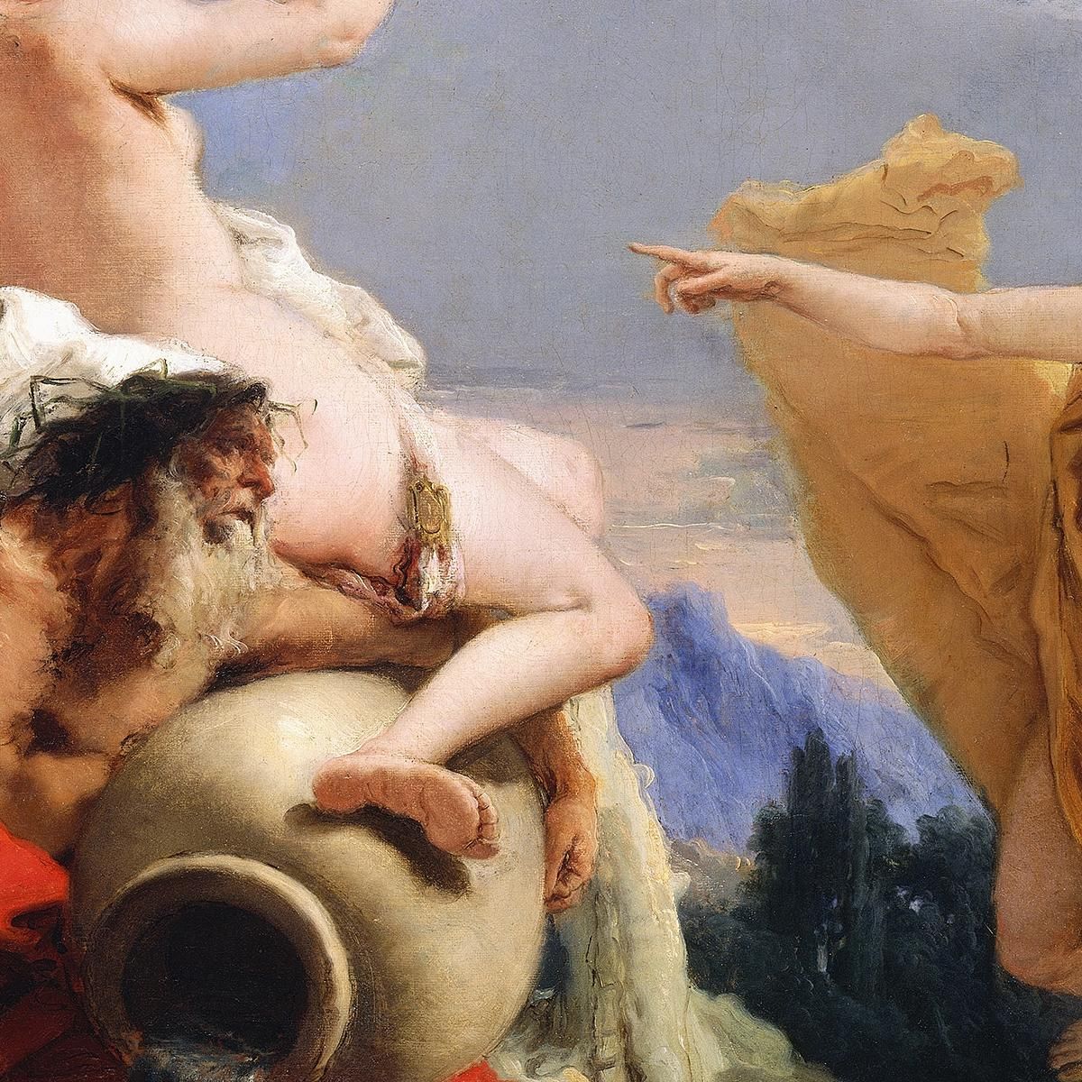 Apollo Pursuing Daphne Giovanni Battista Tiepolo gbt11 canvas print
