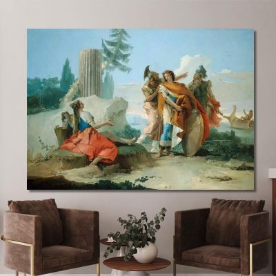 Armida Abandoned By Rinaldo Giovanni Battista Tiepolo gbt12 canvas print 