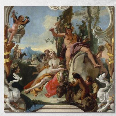 Bacchus And Ariadne Giovanni Battista Tiepolo gbt15 canvas print 