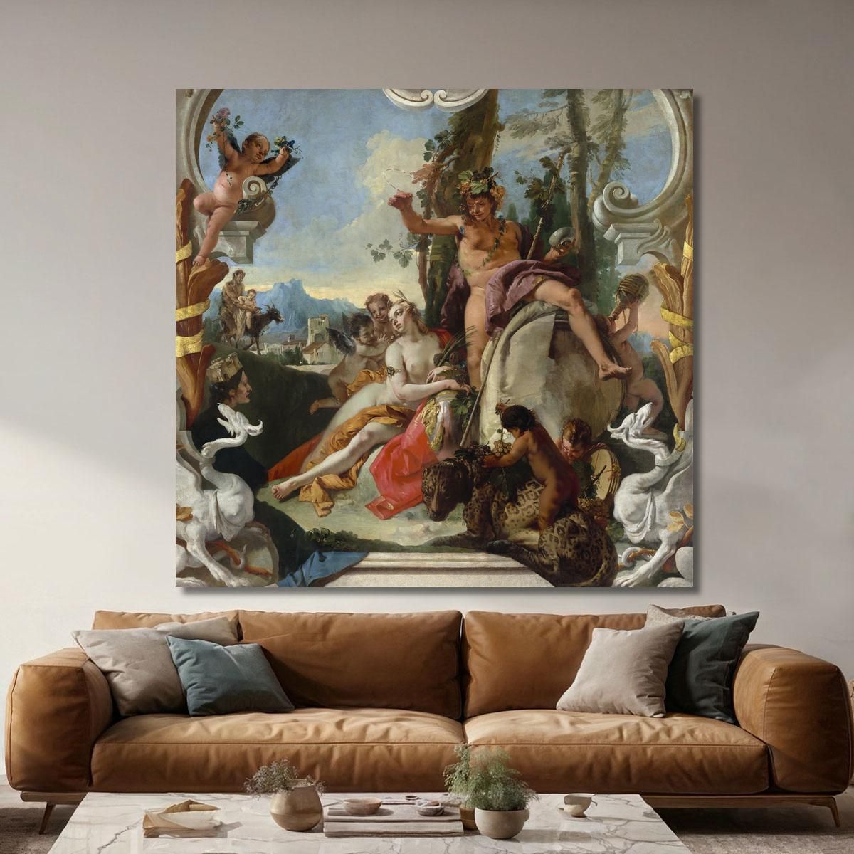 Bacchus And Ariadne Giovanni Battista Tiepolo gbt15 canvas print 