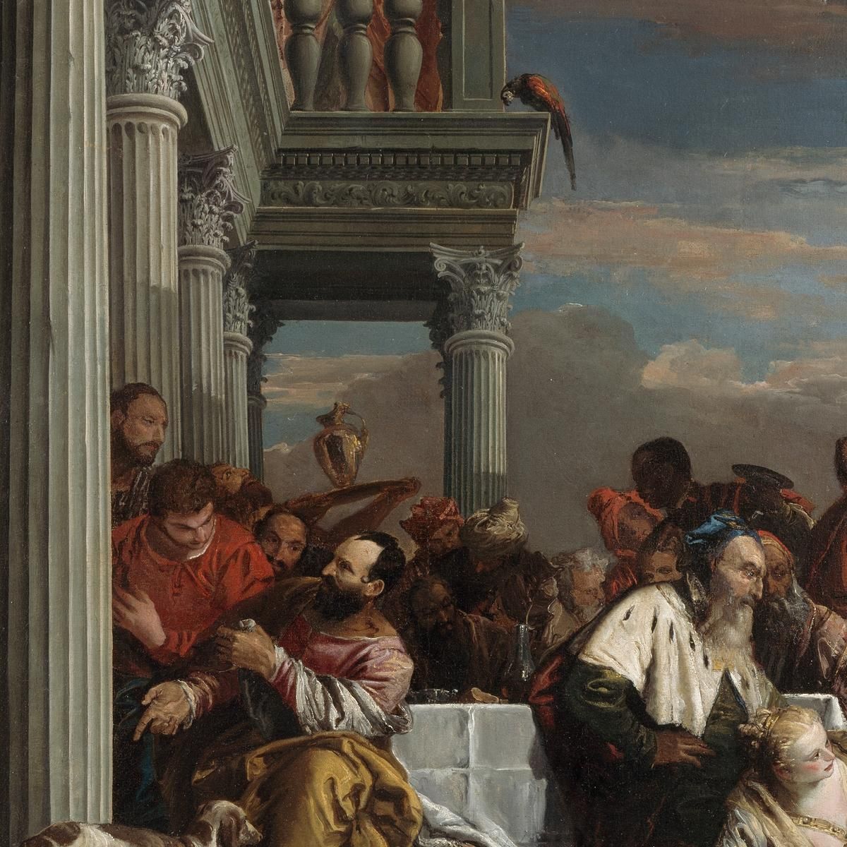 Christ In The House Of Simon The Pharisee Giovanni Battista Tiepolo gbt17 canvas print
