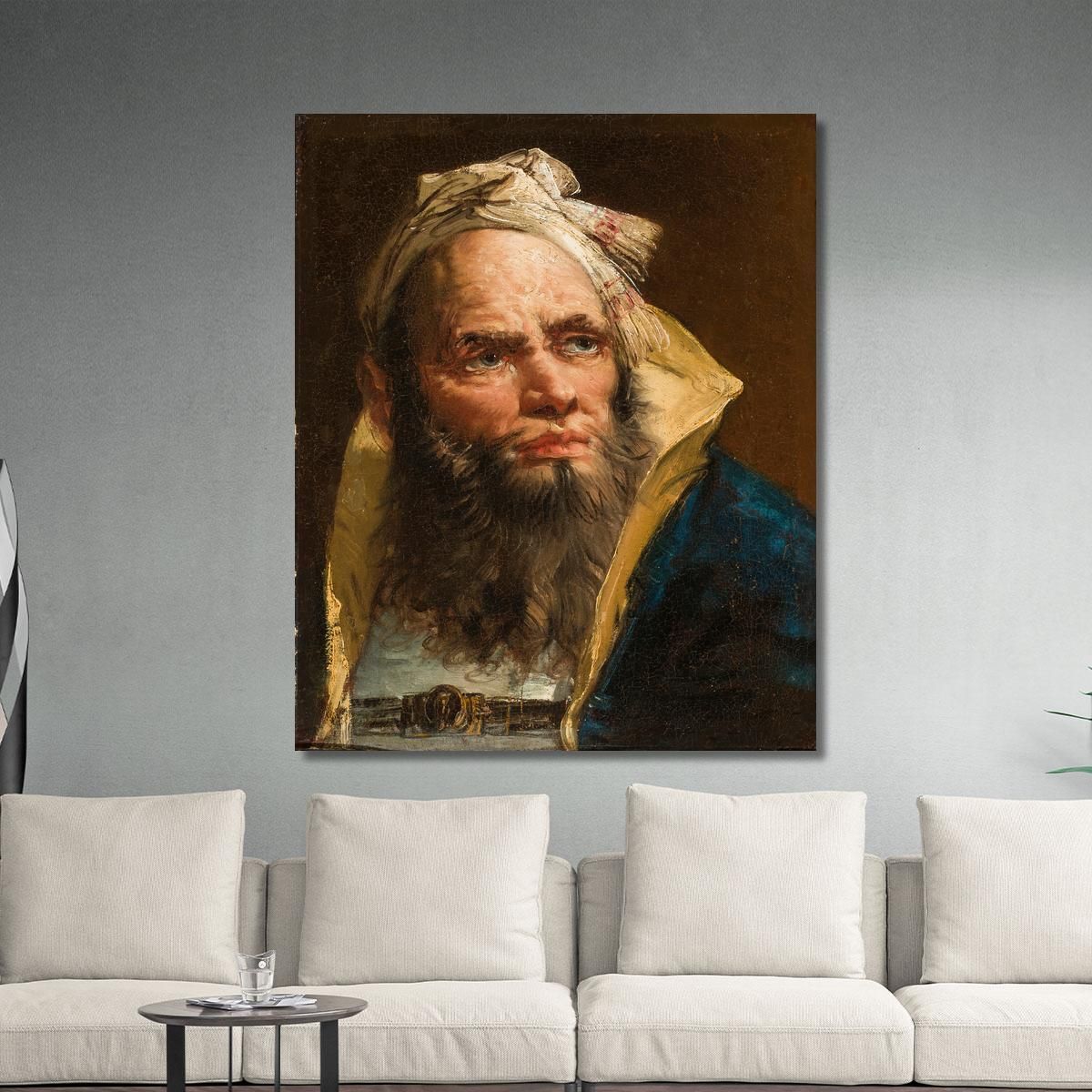 Head Of A Philosopher Giovanni Battista Tiepolo gbt20 canvas print 