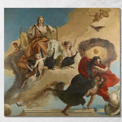 Juno And Luna Giovanni Battista Tiepolo gbt21 canvas print 