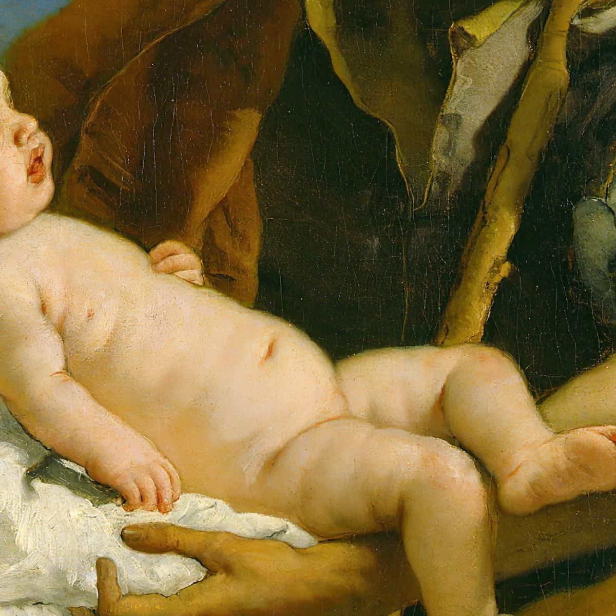 Saint Joseph And The Christ Child Giovanni Battista Tiepolo gbt30 canvas print