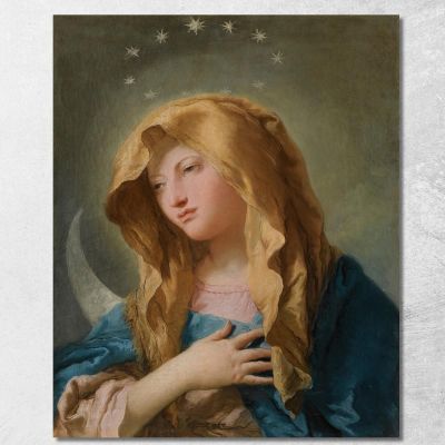The Virgin Immaculate Giovanni Battista Tiepolo gbt53 canvas print 