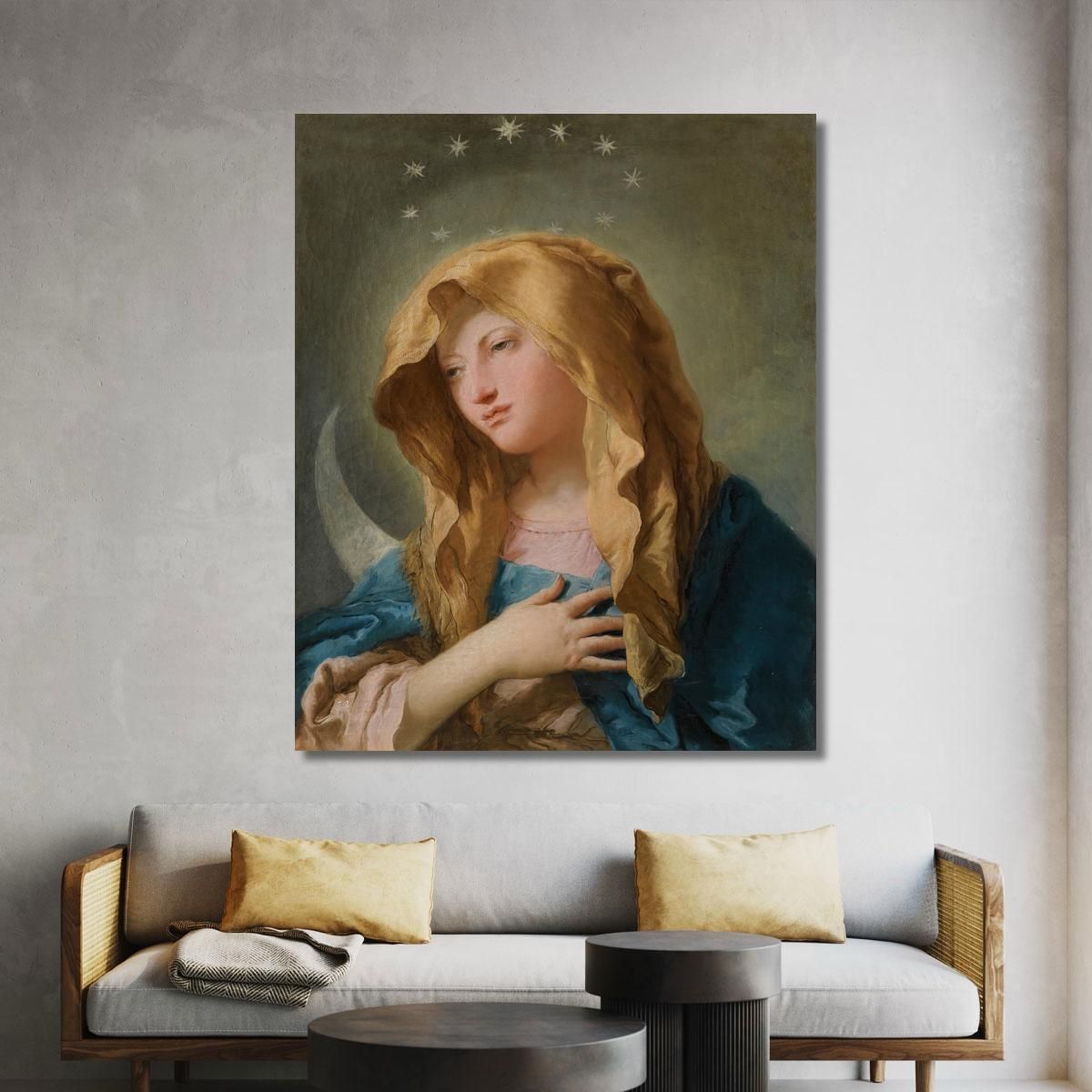 The Virgin Immaculate Giovanni Battista Tiepolo gbt53 canvas print 