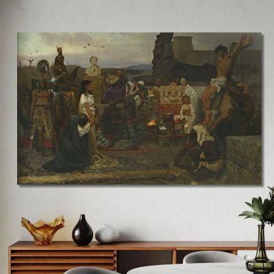 Martyrdom Of Early Christians Henryk Siemiradzki hsm25 canvas print 