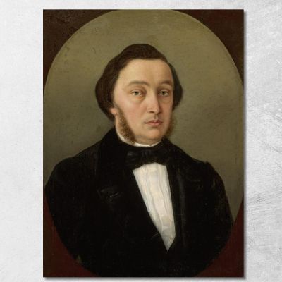 Portrait Of A Man With Side-Whiskers Henryk Siemiradzki hsm30 canvas print 
