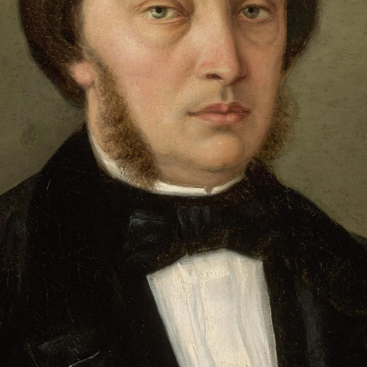 Portrait Of A Man With Side-Whiskers Henryk Siemiradzki hsm30 canvas print