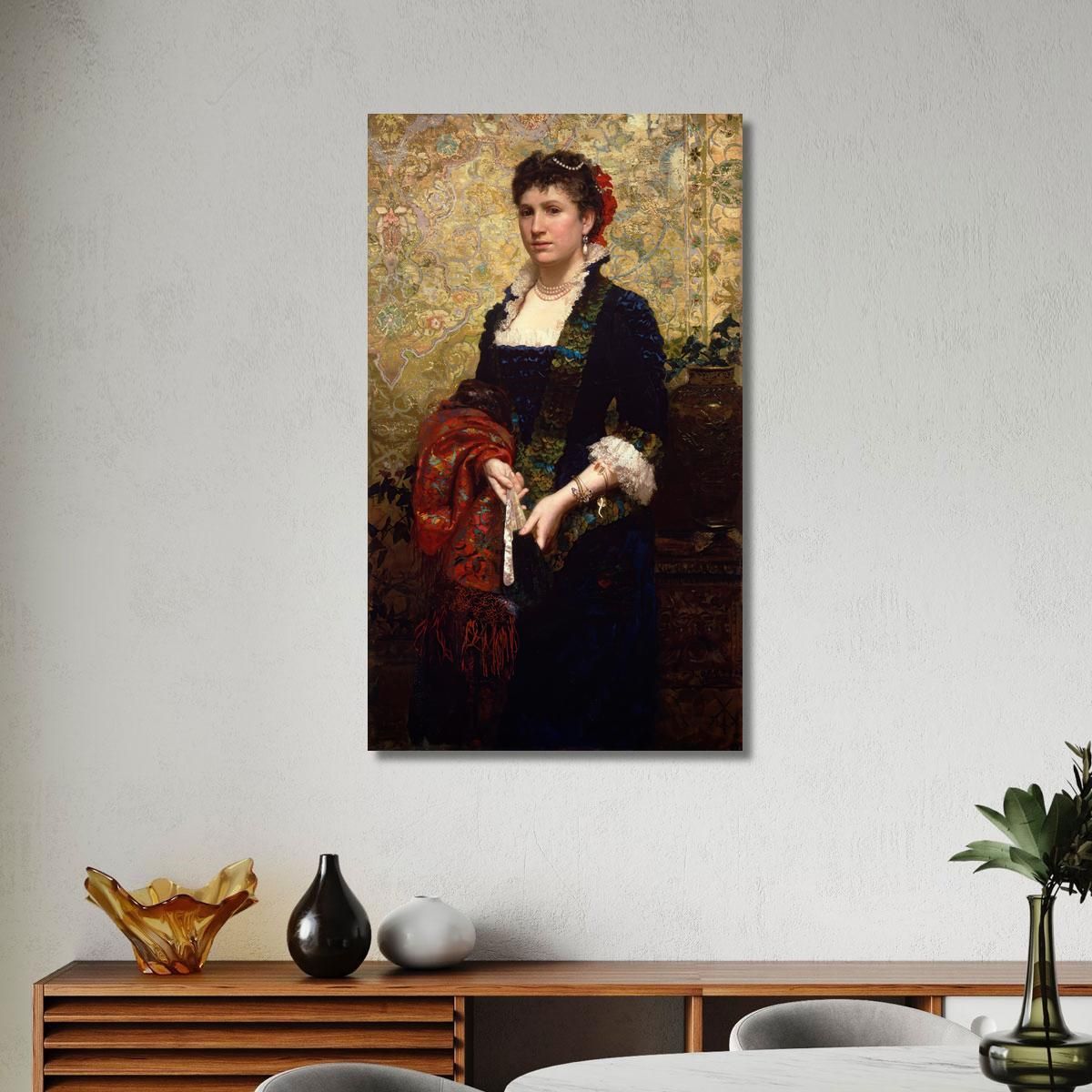 Princess Marie Lubomirska Henryk Siemiradzki hsm33 canvas print 