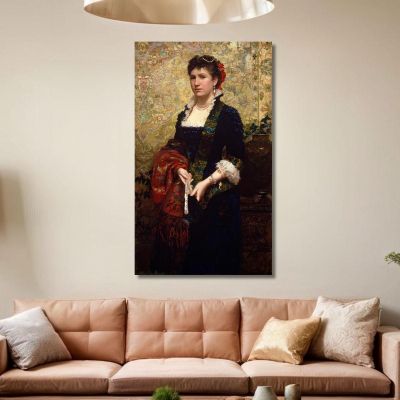 Princess Marie Lubomirska Henryk Siemiradzki hsm33 canvas print 