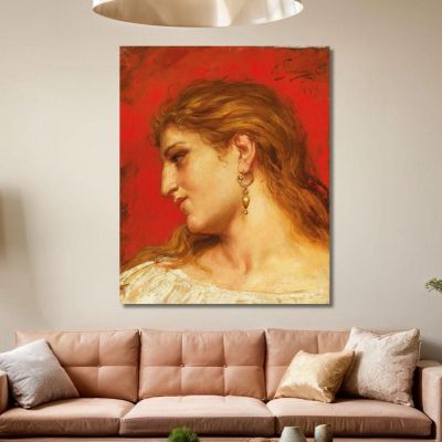 Study For The Painting Phryne At The Festival Of Poseidon In Eleusis Henryk Siemiradzki hsm41 canvas print 