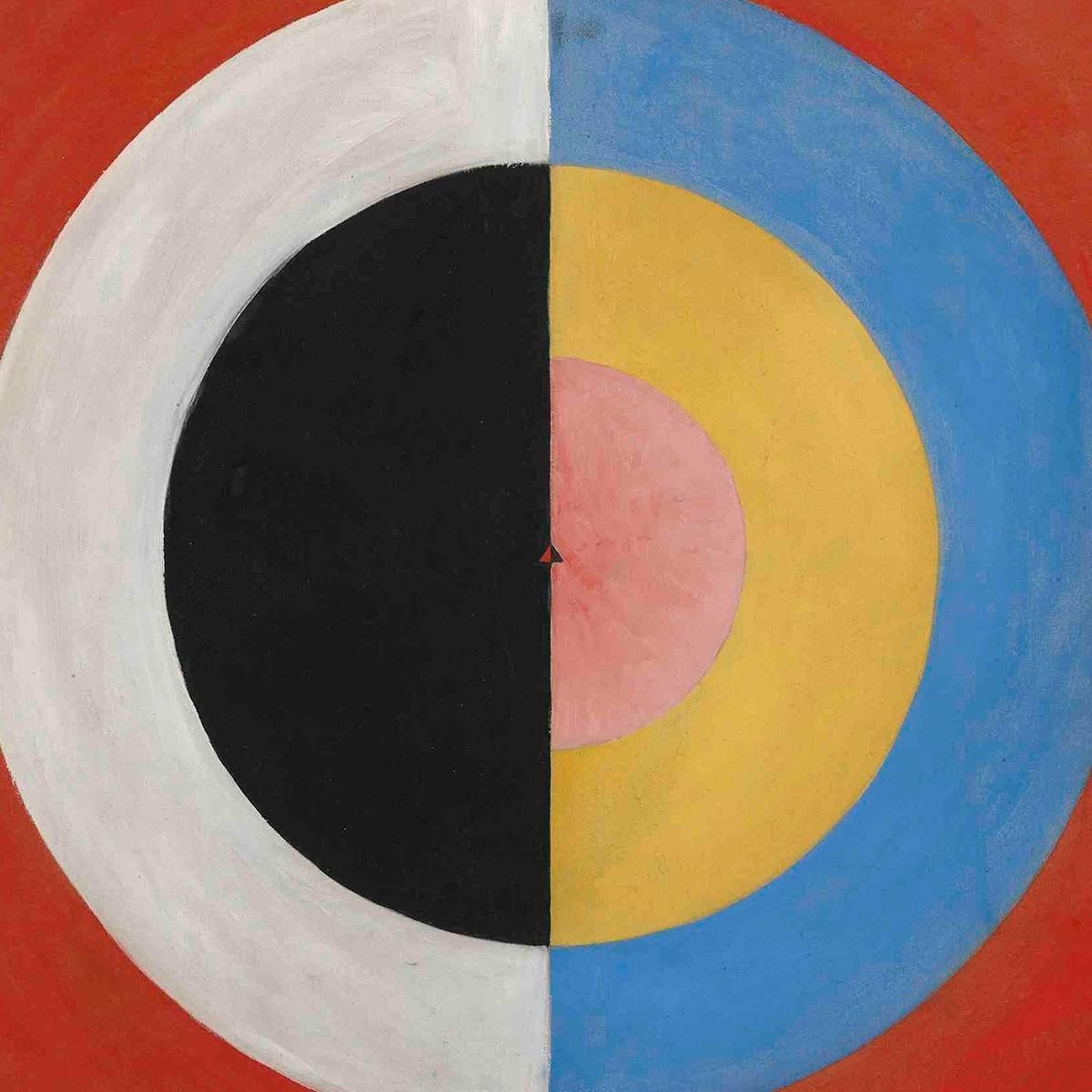 Group Ixsuw No. 17. The Swan No. 17 Hilma af Klint hak13 canvas print