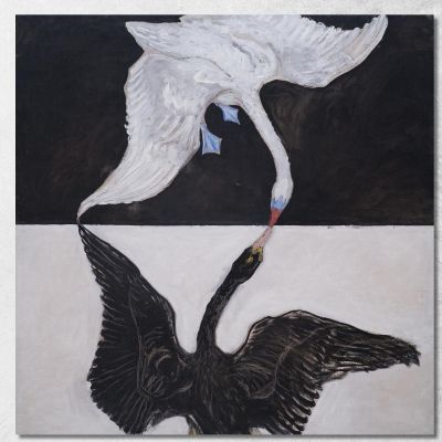 Group Ix-Suw The Swan No. 1 Hilma af Klint hak16 canvas print 