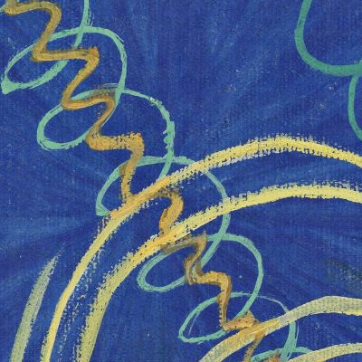 Primordial Chaos No. 16 The Wu-Rosen Series. Grupp 1 Hilma af Klint hak19 canvas print