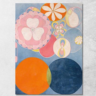 The Ten Largest No. 2 Childhood Hilma af Klint hak27 canvas print 