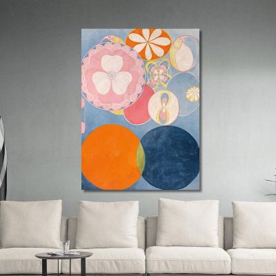 The Ten Largest No. 2 Childhood Hilma af Klint hak27 canvas print 