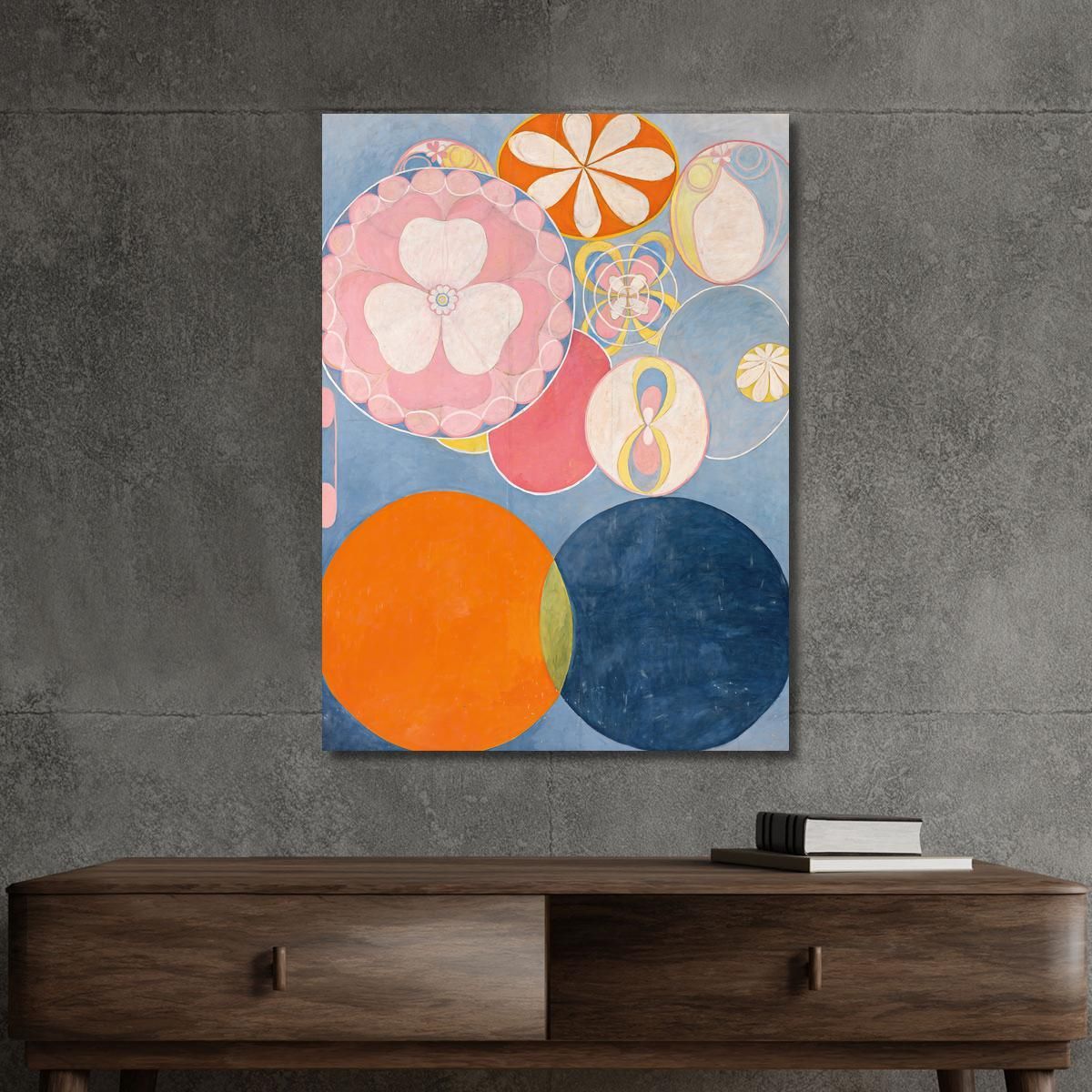 The Ten Largest No. 2 Childhood Hilma af Klint hak27 canvas print 