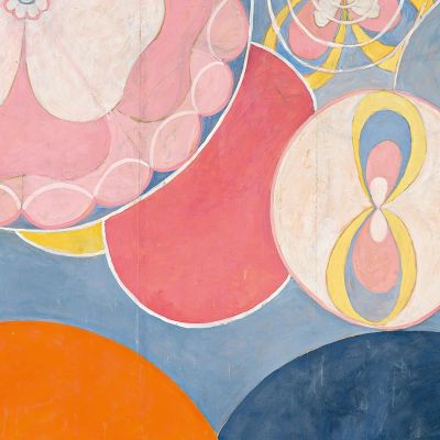 The Ten Largest No. 2 Childhood Hilma af Klint hak27 canvas print