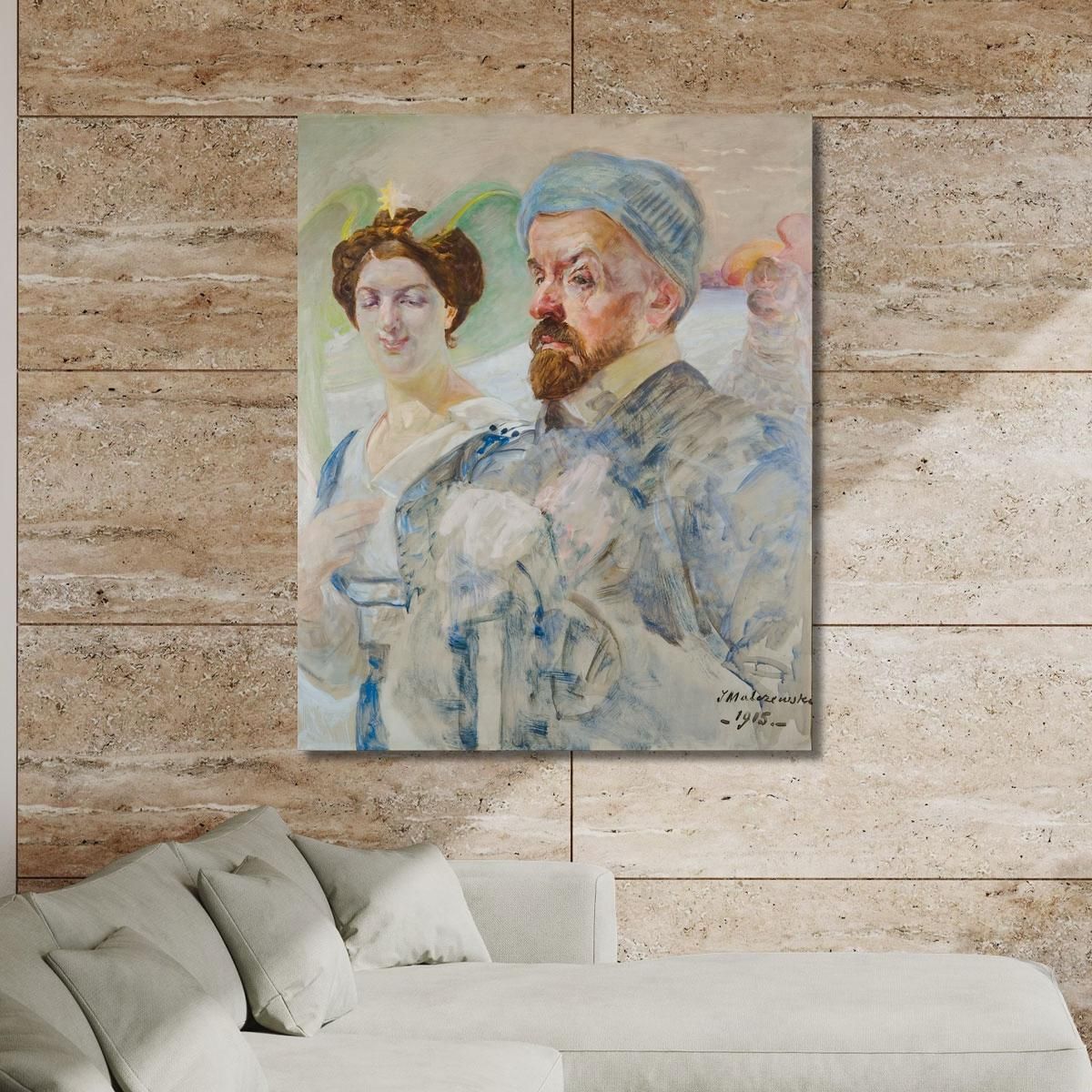 Self Portrait Jacek Malczewski jml9 canvas print 